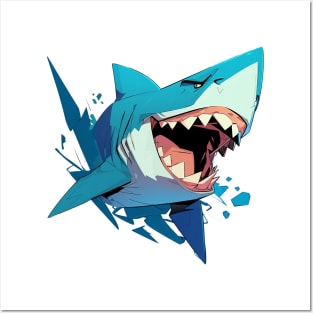 shark Posters and Art